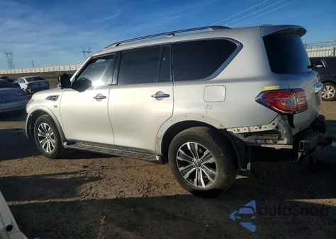 2018 Nissan Armada Sv из США, поврежденный, VIN JN8AY2ND0JX002929